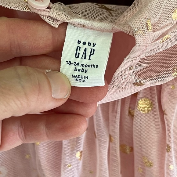 GAP Pink Dress with Gold Accents - Picture 2 of 3